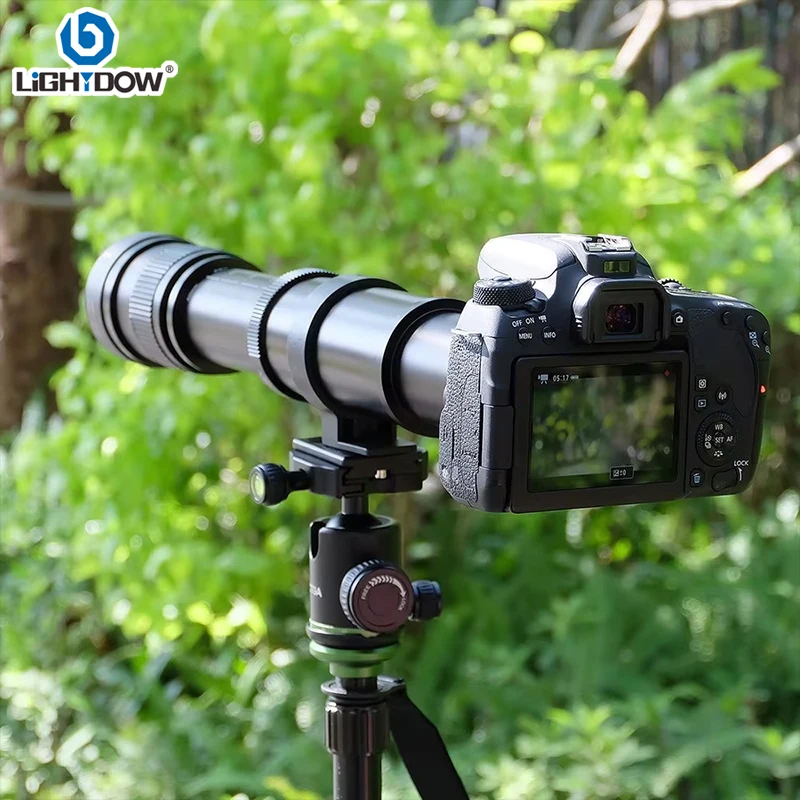 Супертелеобъектив Lightdow 420-800 мм F8.3-16 Por с ручным зумом для Sony Canon Nikon Pentax Olympus с переходным кольцом
Супертелеобъектив Lightdow 420-800 мм F8.3-16 Por с ручным зумом для Sony Canon Nikon Pentax Olympus с переходным кольцом