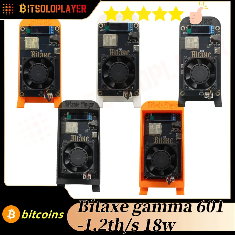 bitaxe gamma 601 1.2th/s Power consumption 18w BM1370 Bitcoin ASIC Miner BTC miner Lottery Miner home miner
bitaxe gamma 601 1.2th/s Power consumption 18w BM1370 Bitcoin ASIC Miner BTC miner Lottery Miner home miner