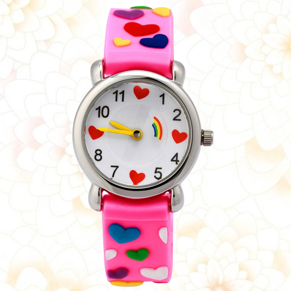 Creative Kids Cartoon Watch Eco Friendly Quartz Heart Design Durable Soft Strap Birthday Gift Popular Children Wristwatch
Creative Kids Cartoon Watch Eco Friendly Quartz Heart Design Durable Soft Strap Birthday Gift Popular Children Wristwatch