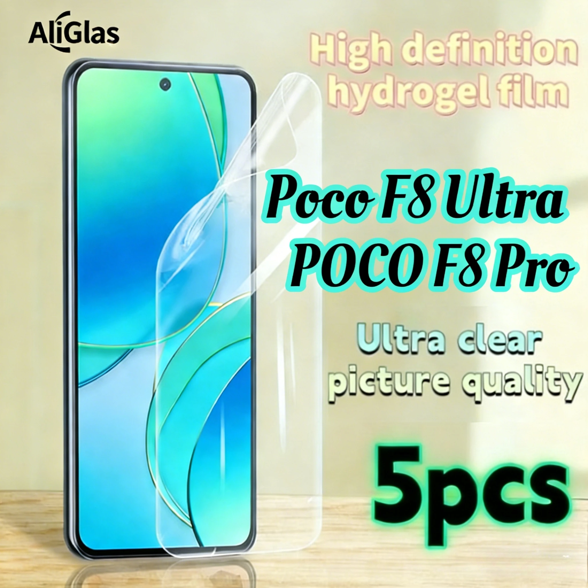 5PCS Anti-Scratch Hydrogel Film For XiaomI POCO F8 Pro F8 Ultra Screen Protector for Xiaomi POCO M8 Pro M8 Pro Hydrogel Film
5PCS Anti-Scratch Hydrogel Film For XiaomI POCO F8 Pro F8 Ultra Screen Protector for Xiaomi POCO M8 Pro M8 Pro Hydrogel Film