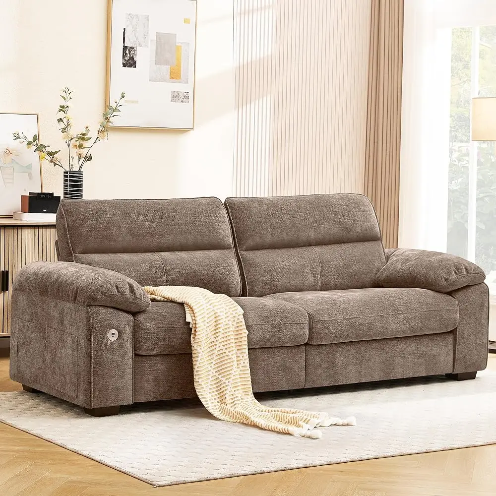 92"" Modern Sofa For Living Room, Deep Seat Chenille Couch With Fast Charging Port & Removable Washable Cushions,
92"" Modern Sofa For Living Room, Deep Seat Chenille Couch With Fast Charging Port & Removable Washable Cushions,