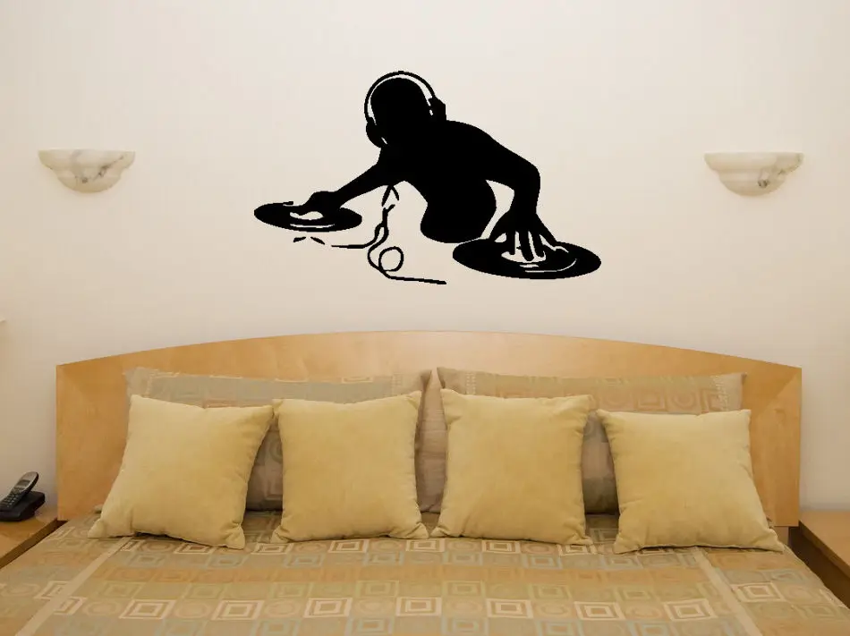 DJ Decks Music Mixing Vinyl Club Dance Children's Bedroom Living Room Music Decal Wall Art Sticker Picture Decor
DJ Decks Music Mixing Vinyl Club Dance Children's Bedroom Living Room Music Decal Wall Art Sticker Picture Decor