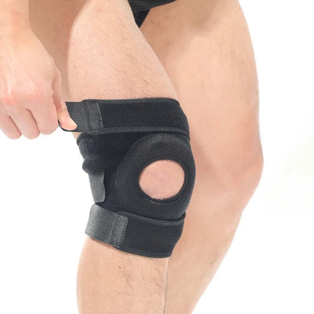 Sports Knee Pads Summer Skipping Rope Running Open Knee Pads Tennis Meniscus Protection Gear Adjustable Velcro
Sports Knee Pads Summer Skipping Rope Running Open Knee Pads Tennis Meniscus Protection Gear Adjustable Velcro