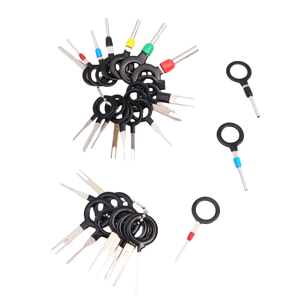 29pcs Pin Release For Auto Car Plug Terminal Removal Durable Universal Connector Disassembly Set Needle Extractor Wire Harness
29pcs Pin Release For Auto Car Plug Terminal Removal Durable Universal Connector Disassembly Set Needle Extractor Wire Harness
