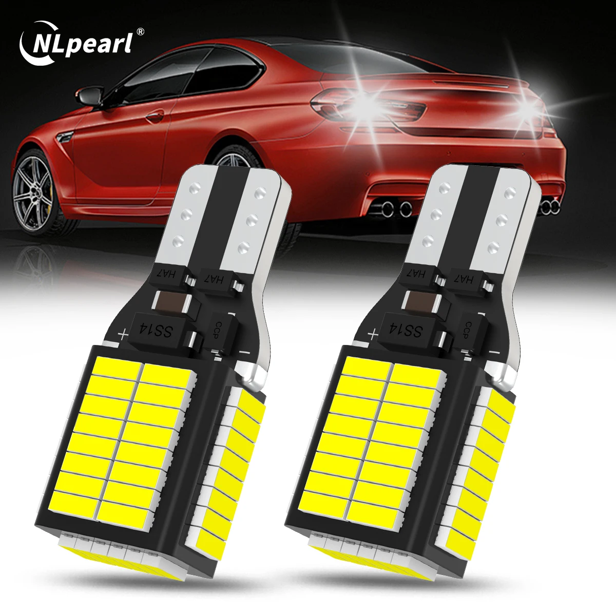 NLpearl 2 шт. Canbus T15 W16W 921 светодиодные фонари высокой мощности T16 Reversa для автомобильных резервных фонарей, автолампы, супер яркие, 6000 К, белый, 12 В
NLpearl 2 шт. Canbus T15 W16W 921 светодиодные фонари высокой мощности T16 Reversa для автомобильных резервных фонарей, автолампы, супер яркие, 6000 К, белый, 12 В