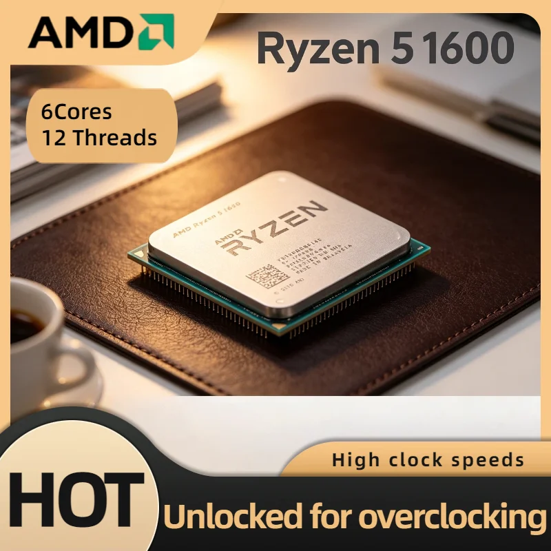 AMD R5 1600 6C 12T 3.2GHz Base 3.6GHz Boost AM4 14nm 16MB L3 65W Zen1 Desktop Gaming Tray 4K Ready No Cooler Unit
AMD R5 1600 6C 12T 3.2GHz Base 3.6GHz Boost AM4 14nm 16MB L3 65W Zen1 Desktop Gaming Tray 4K Ready No Cooler Unit