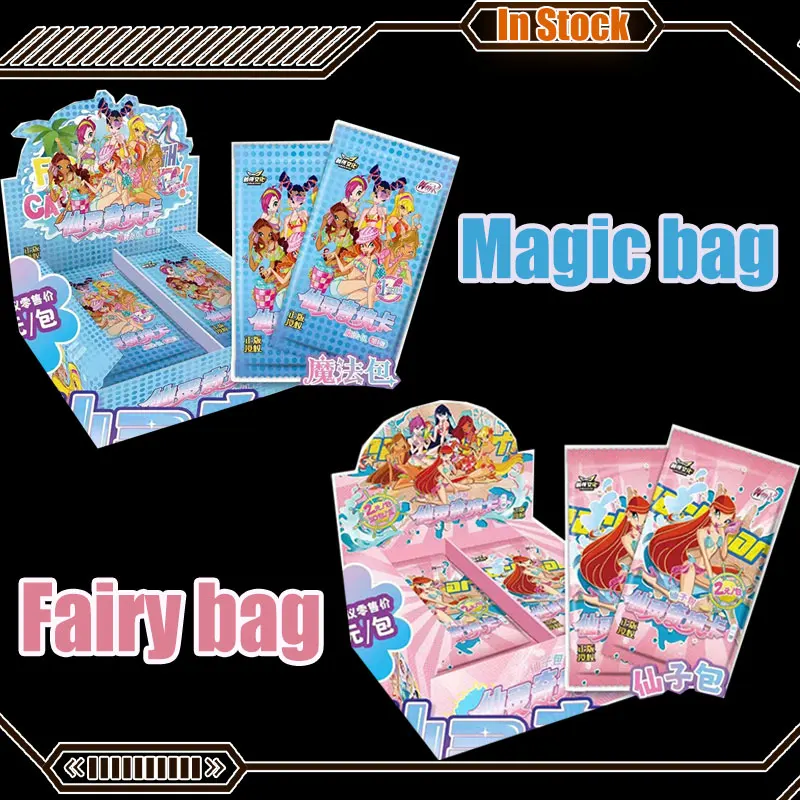 New Winx Club Legend Series Card Magic Bag Fairy Wonderland Cards Bloom Stella Flora Anime Cards Toys Gifts A Box Of 30 Packs
New Winx Club Legend Series Card Magic Bag Fairy Wonderland Cards Bloom Stella Flora Anime Cards Toys Gifts A Box Of 30 Packs
