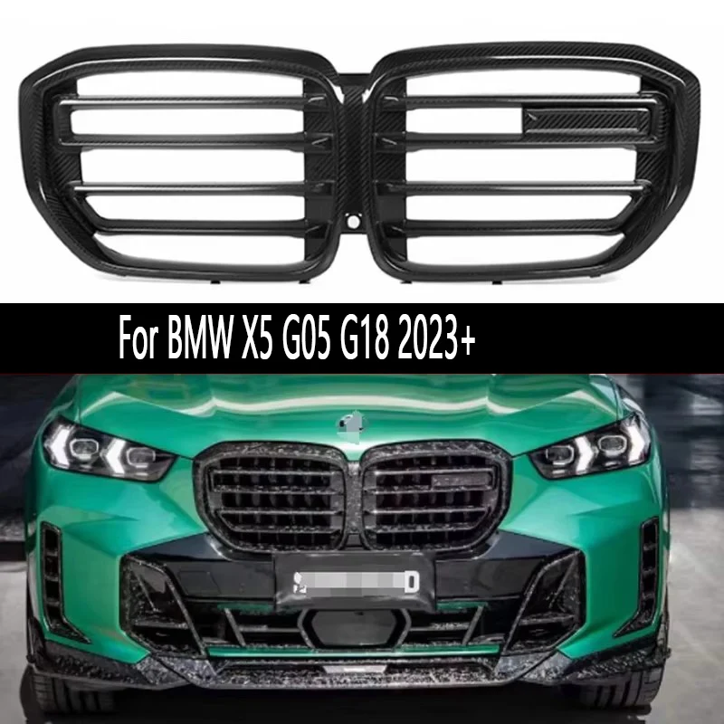 For BMW X5 G05 G18 2023+ Dry Carbon Fiber Racing Grills Front Bumper Air Vent Cover Trim Foglamp Mesh Grill Frame body kit
For BMW X5 G05 G18 2023+ Dry Carbon Fiber Racing Grills Front Bumper Air Vent Cover Trim Foglamp Mesh Grill Frame body kit