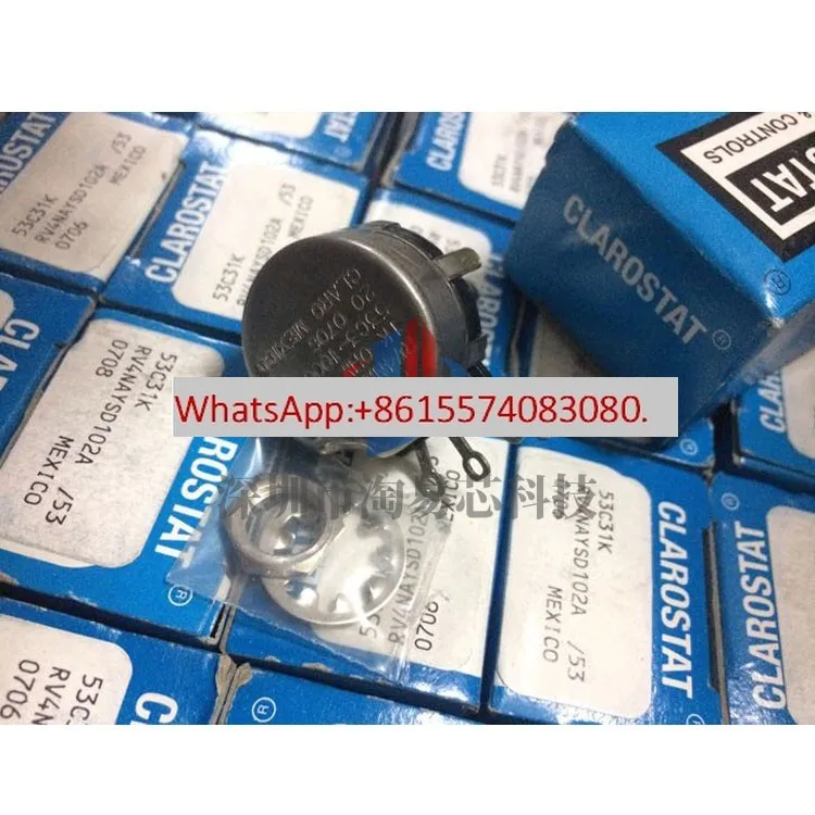 RV4NAYSD103A 10K Евро 53C3-10K-S CLARO MEXICO Новый однооборотный регулируемый потенциометр
RV4NAYSD103A 10K Евро 53C3-10K-S CLARO MEXICO Новый однооборотный регулируемый потенциометр