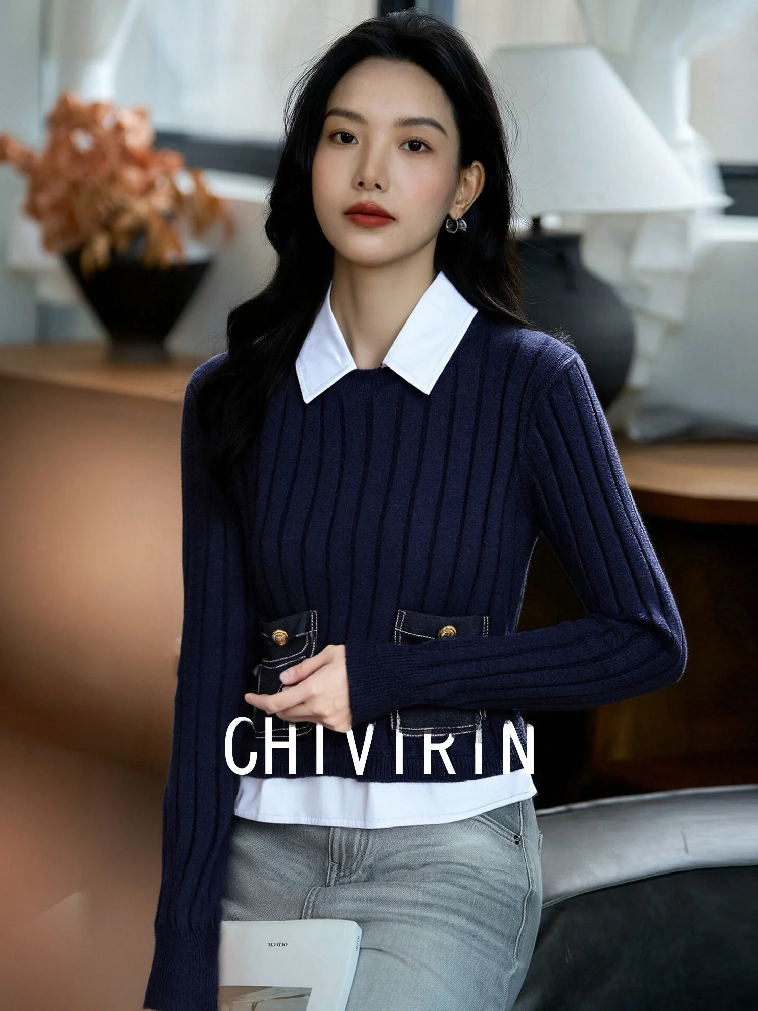 Женский трикотаж из смесовой шерсти irt, многослойный топ с воротником-стойкой, мягкий, средний калибр, тонкая рукоделие, длина, повседневная одежда
Женский трикотаж из смесовой шерсти irt, многослойный топ с воротником-стойкой, мягкий, средний калибр, тонкая рукоделие, длина, повседневная одежда