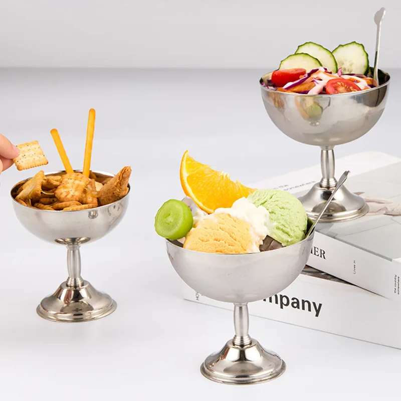 2pcs Stainless steel stiletto ice cream dessert cup ice cream pour cup ins wind fruit salad pudding cup detachable.
2pcs Stainless steel stiletto ice cream dessert cup ice cream pour cup ins wind fruit salad pudding cup detachable.