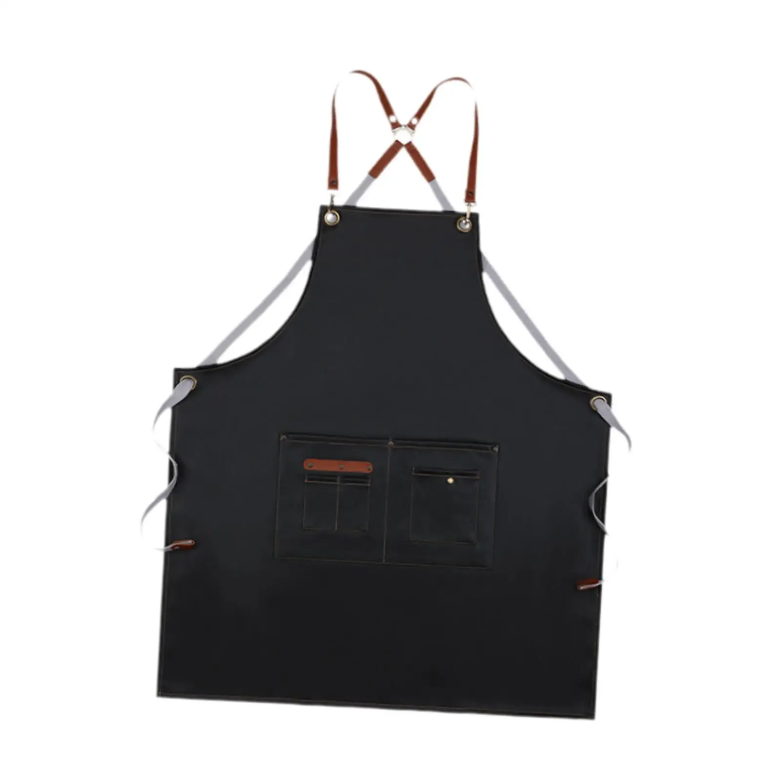 Kitchen Apron Lightweight Breathable Waterproof Oil Resistant Multiuse Hanging Neck for Carpenter Pottery Cafe BBQ Gardening
Kitchen Apron Lightweight Breathable Waterproof Oil Resistant Multiuse Hanging Neck for Carpenter Pottery Cafe BBQ Gardening