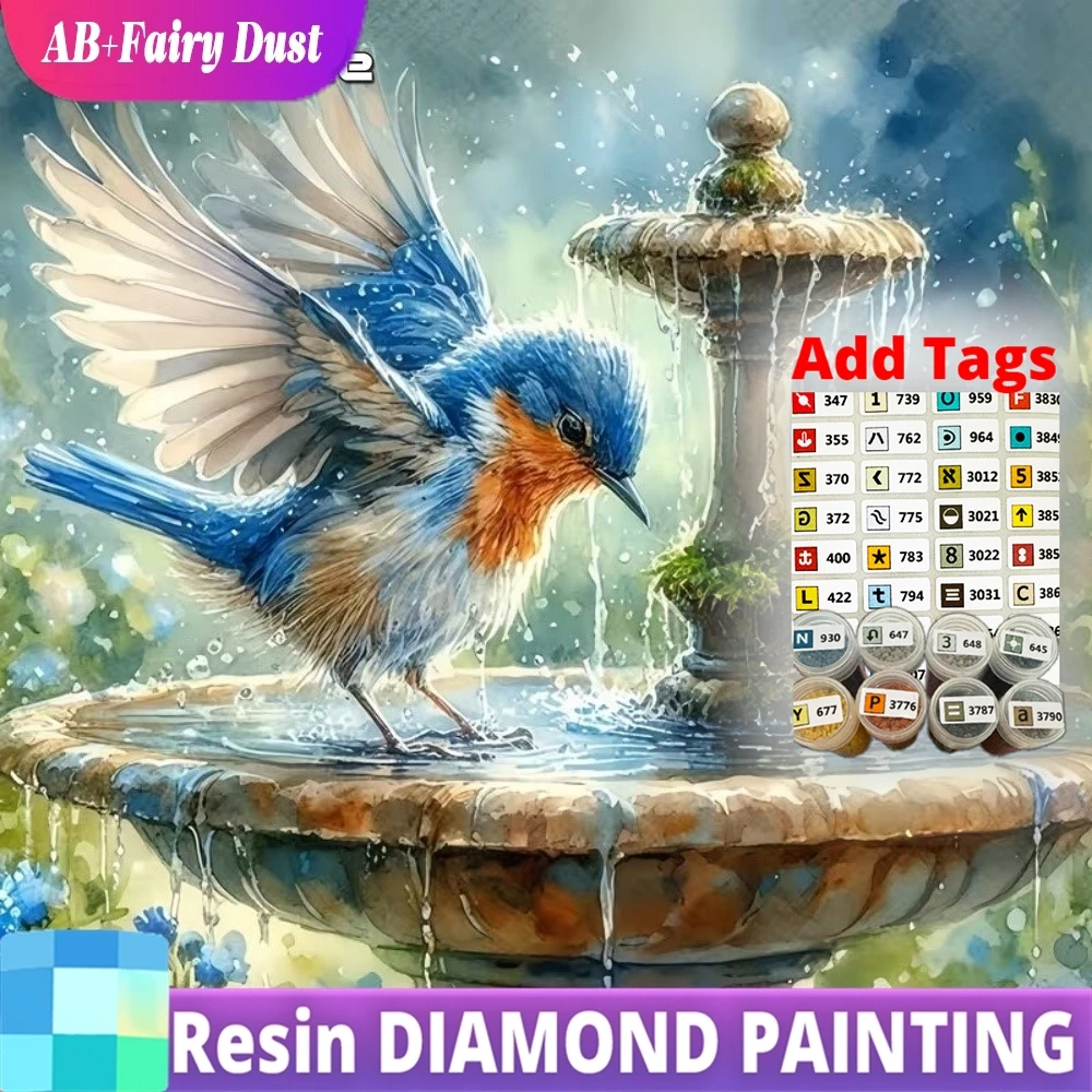 Алмазная вышивка Resin Fairy Dust AB: полный набор квадратных и круглых страз, узоры с птицами и животными, для взрослых и начинающих, мозаика, DIY, уникальный подарок
Алмазная вышивка Resin Fairy Dust AB: полный набор квадратных и круглых страз, узоры с птицами и животными, для взрослых и начинающих, мозаика, DIY, уникальный подарок