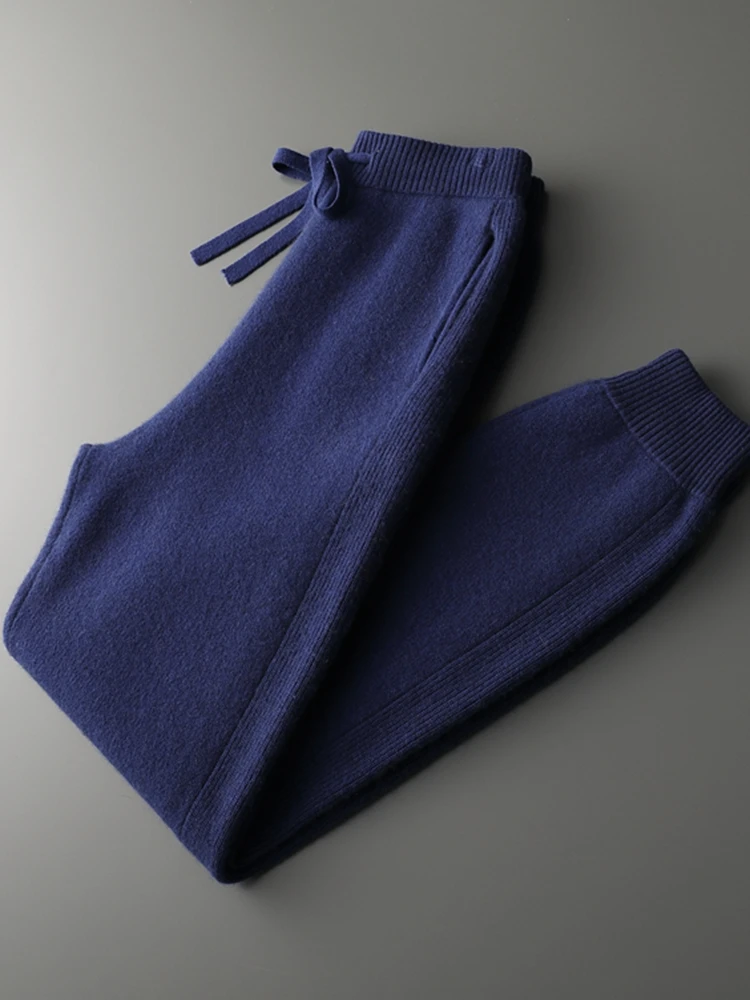 Men's Casual 100% Cashmere Pants Autumn Winter Thick Pencil pants Cashmere Knitted Trousers Basic Soft Warm Cashmere Pants
Men's Casual 100% Cashmere Pants Autumn Winter Thick Pencil pants Cashmere Knitted Trousers Basic Soft Warm Cashmere Pants