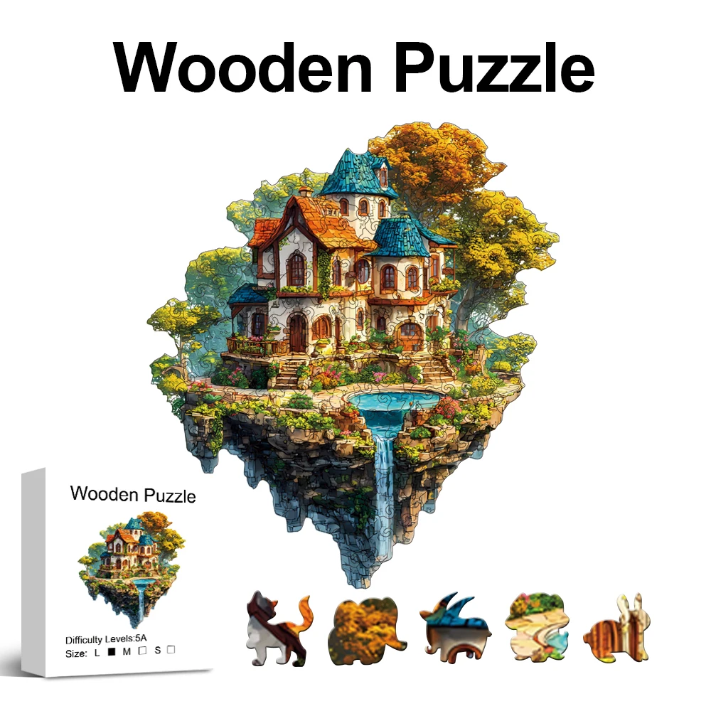 Деревянный пазл Sky Castle для взрослых, уникальные детали в форме животных, игрушки для снятия стресса, развивающая игра для всей семьи
Деревянный пазл Sky Castle для взрослых, уникальные детали в форме животных, игрушки для снятия стресса, развивающая игра для всей семьи