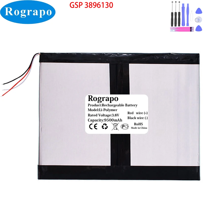Новый 3,8 V 9500mAh Ulive mt-100 GSP 3896130 GSP3896130 Аккумулятор для планшетного ПК
Новый 3,8 V 9500mAh Ulive mt-100 GSP 3896130 GSP3896130 Аккумулятор для планшетного ПК