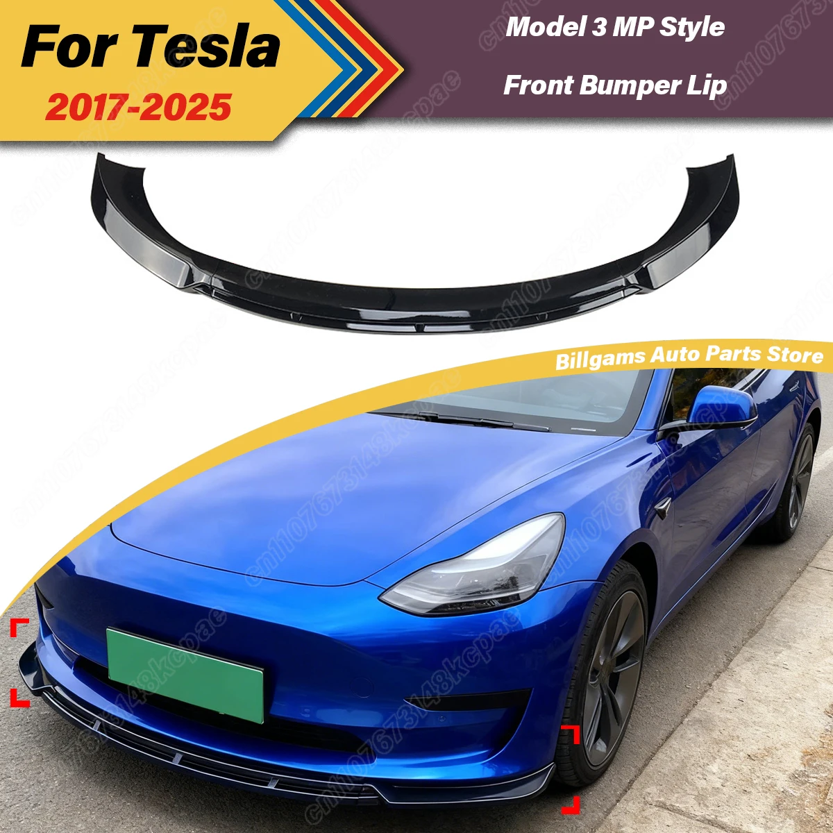 For Tesla Model 3 MP Style 2017 2018 2019 2020 2021 2022 2023 2024 2025 Car Front Bumper Splitter Board Decoration Accessories
For Tesla Model 3 MP Style 2017 2018 2019 2020 2021 2022 2023 2024 2025 Car Front Bumper Splitter Board Decoration Accessories
