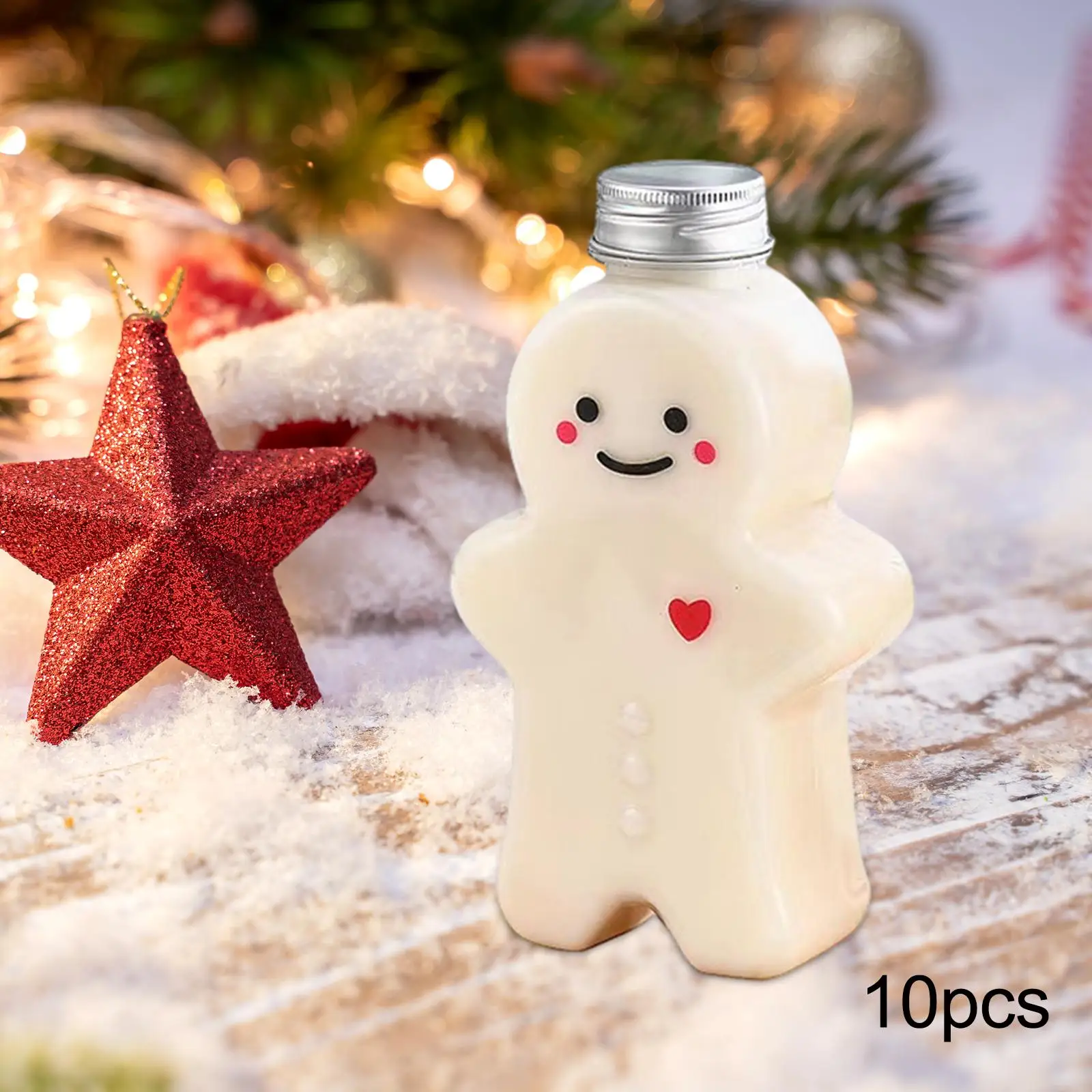 10 Gingerbread Man Drink Containers for Juicing and Milk Tea
10 Gingerbread Man Drink Containers for Juicing and Milk Tea