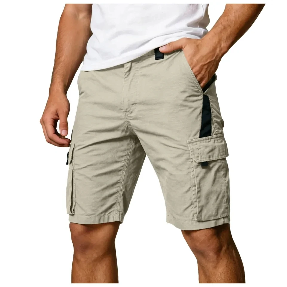 Summer Men's Cargo Shorts Multi-Pocket Overalls Outdoor Casual Sports Beach Shorts Running Gym Fitness Short Pants Streetwear
Summer Men's Cargo Shorts Multi-Pocket Overalls Outdoor Casual Sports Beach Shorts Running Gym Fitness Short Pants Streetwear