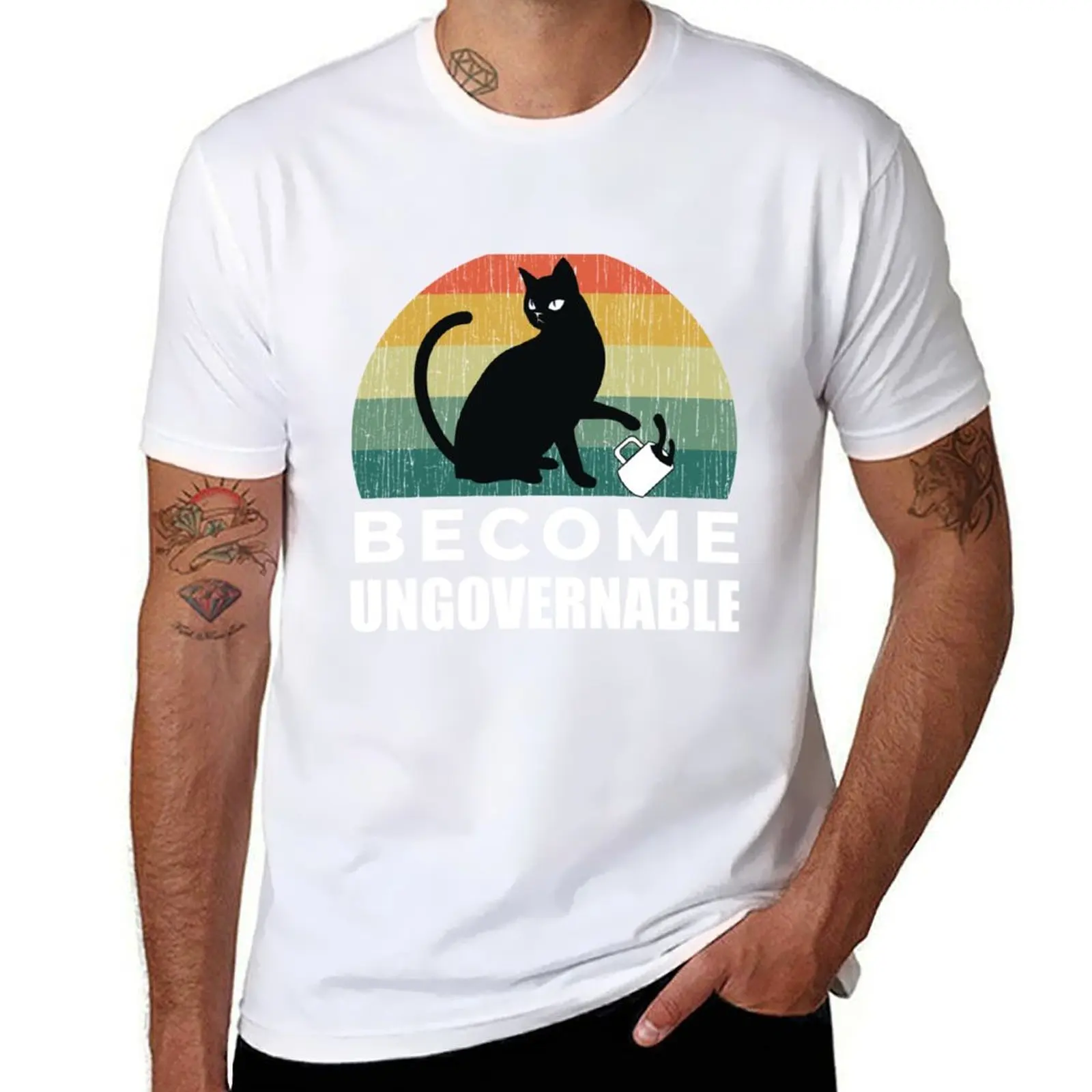Become Ungovernable Cat Drink T-Shirt t shirt personalised t shirt man designer T-Shirt
Become Ungovernable Cat Drink T-Shirt t shirt personalised t shirt man designer T-Shirt