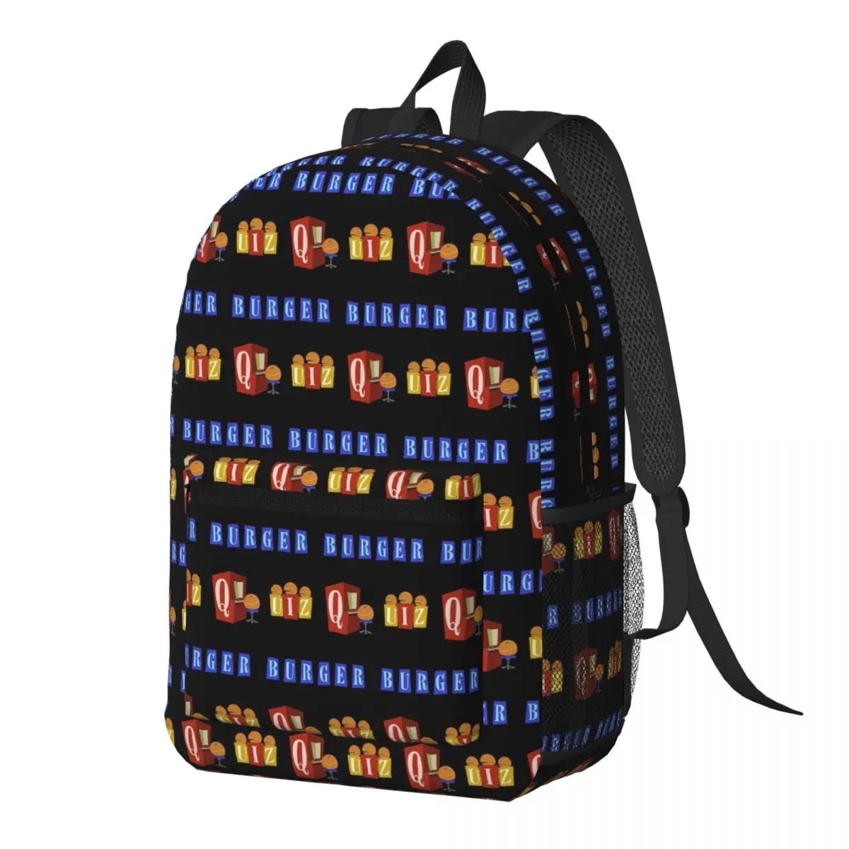 Burger Quiz New Logo Backpack Daypack Large Capacity Boys Girls BookBag School Bag Shoulder Bags for Men Women
Burger Quiz New Logo Backpack Daypack Large Capacity Boys Girls BookBag School Bag Shoulder Bags for Men Women