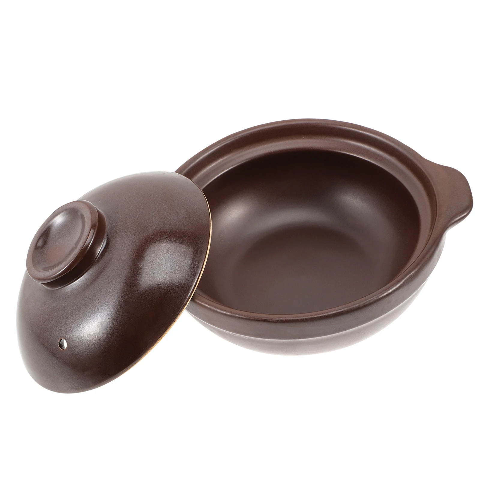 Mini Casserole with Lid High Temperature Resistant Clay Pot for Rice Noodles Soup Cooking Food Stew Pottery Kitchen Cookware
Mini Casserole with Lid High Temperature Resistant Clay Pot for Rice Noodles Soup Cooking Food Stew Pottery Kitchen Cookware