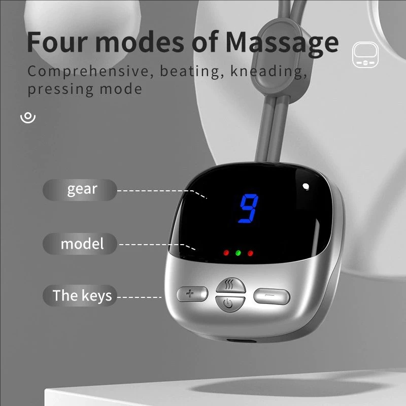 Mini Smart Hanging Neck Shoulder Cervical Spine Massager Mini Portable Hot Compress Neck Artifact Dredging Neck Protector
Mini Smart Hanging Neck Shoulder Cervical Spine Massager Mini Portable Hot Compress Neck Artifact Dredging Neck Protector
