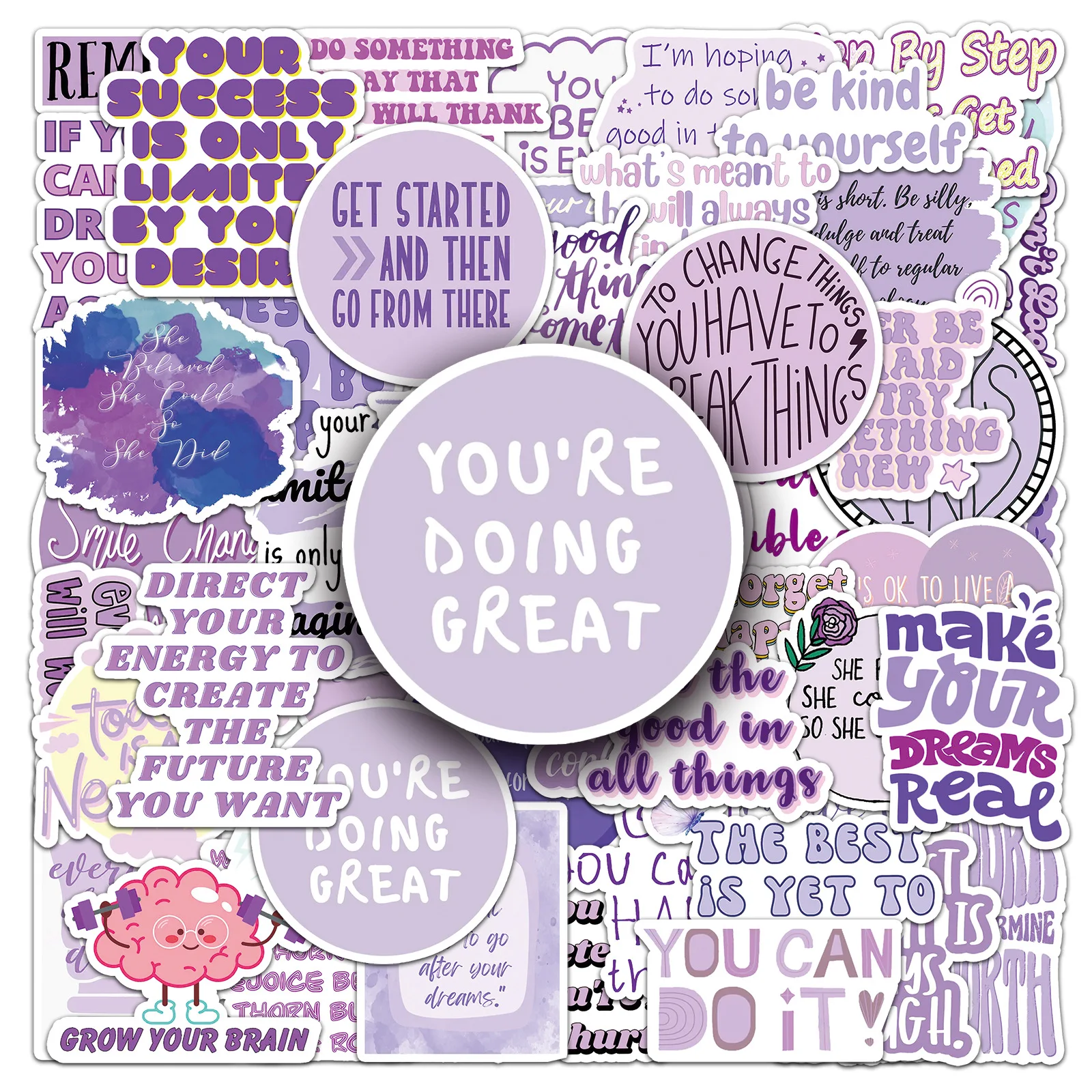 50pcs Purple Motivational English Phrases Stickers Inspirational Quotes DIY Graffiti Sticker Laptop Luggage Suitcase Decal
50pcs Purple Motivational English Phrases Stickers Inspirational Quotes DIY Graffiti Sticker Laptop Luggage Suitcase Decal