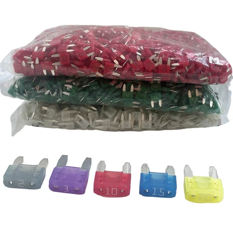 1000 Pack Auto Fuses 7.5/2/3/5/10/15/20/25/30 AMP APM/ATM 32V Mini Blade Style Fuses 20A Short Circuit Protection Car Fuse
1000 Pack Auto Fuses 7.5/2/3/5/10/15/20/25/30 AMP APM/ATM 32V Mini Blade Style Fuses 20A Short Circuit Protection Car Fuse