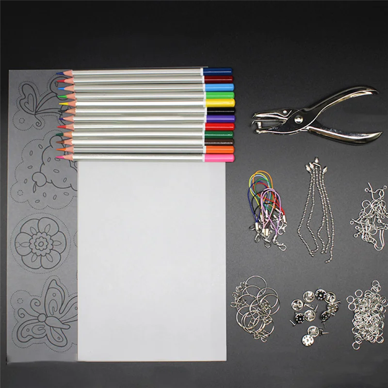 Shrink Plastic Material Package Accessories DIY Lead Hand Made Heat Shrinkable Sheet Hairpin Flower Hanging Craft Material
Shrink Plastic Material Package Accessories DIY Lead Hand Made Heat Shrinkable Sheet Hairpin Flower Hanging Craft Material