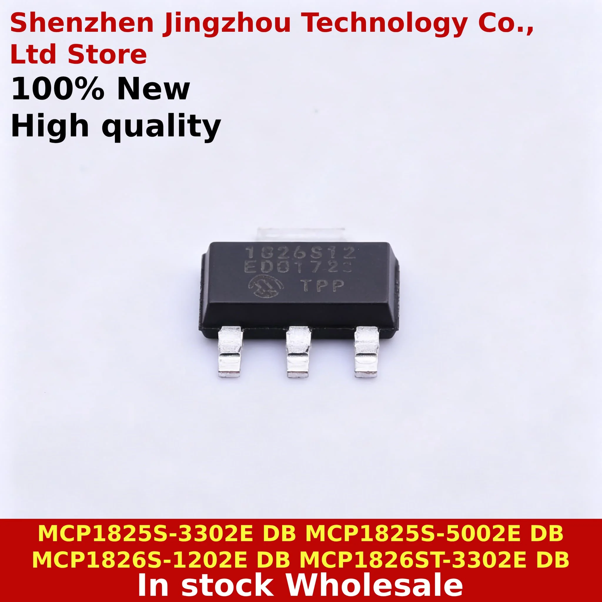 (10/30PCS) 100% New MCP1825S-1202E MCP1825S-3302E MCP1825S-5002E MCP1826S-1202E MCP1826S12 -3302E /DB SOT223
(10/30PCS) 100% New MCP1825S-1202E MCP1825S-3302E MCP1825S-5002E MCP1826S-1202E MCP1826S12 -3302E /DB SOT223