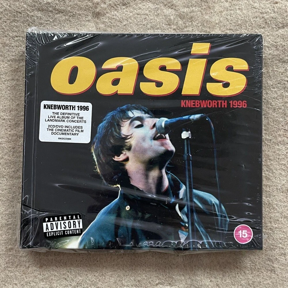 Oasis Knebworth 1996 2CD+DVD9 Deluxe Bookpack Live Album Britpop Classic Wonderwall New Sealed In Stock
Oasis Knebworth 1996 2CD+DVD9 Deluxe Bookpack Live Album Britpop Classic Wonderwall New Sealed In Stock