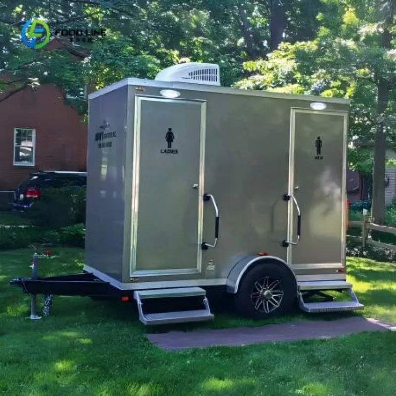 Outdoor Luxury Shower and Toilet Cabin with Mobile Bathroom Facilities for Camping and Events Restroom Trailer
Outdoor Luxury Shower and Toilet Cabin with Mobile Bathroom Facilities for Camping and Events Restroom Trailer