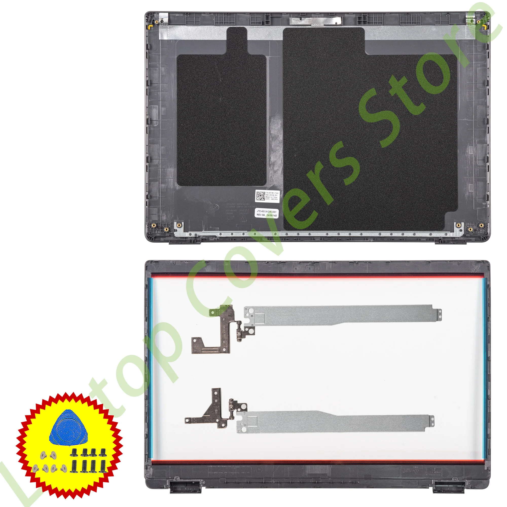 Giparts для Latitude 3510 E3510, новая задняя крышка ЖК-дисплея 08XVW9, ремонт петель передней панели 08XVW9 0GCK6R 15,6 дюйма
Giparts для Latitude 3510 E3510, новая задняя крышка ЖК-дисплея 08XVW9, ремонт петель передней панели 08XVW9 0GCK6R 15,6 дюйма