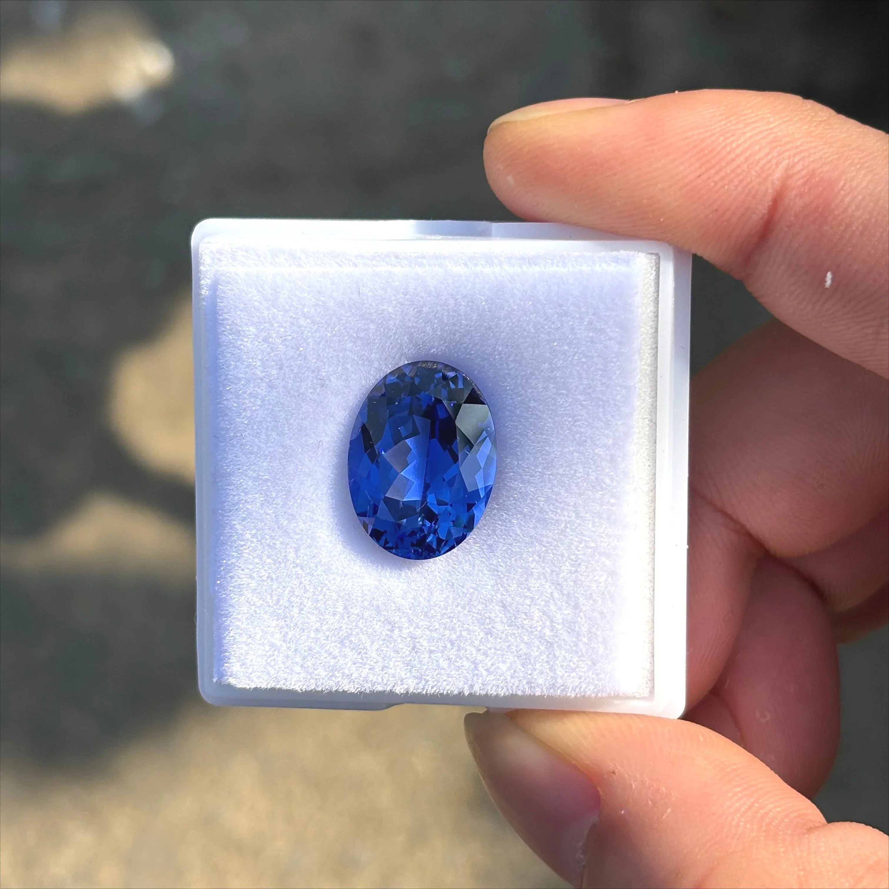 Lab Grown Sapphire Royal Blue Oval Shape Multiple Size Gemstone Pass Diamond Tester for Diy Jewelry Making With AGL Certificate
Lab Grown Sapphire Royal Blue Oval Shape Multiple Size Gemstone Pass Diamond Tester for Diy Jewelry Making With AGL Certificate