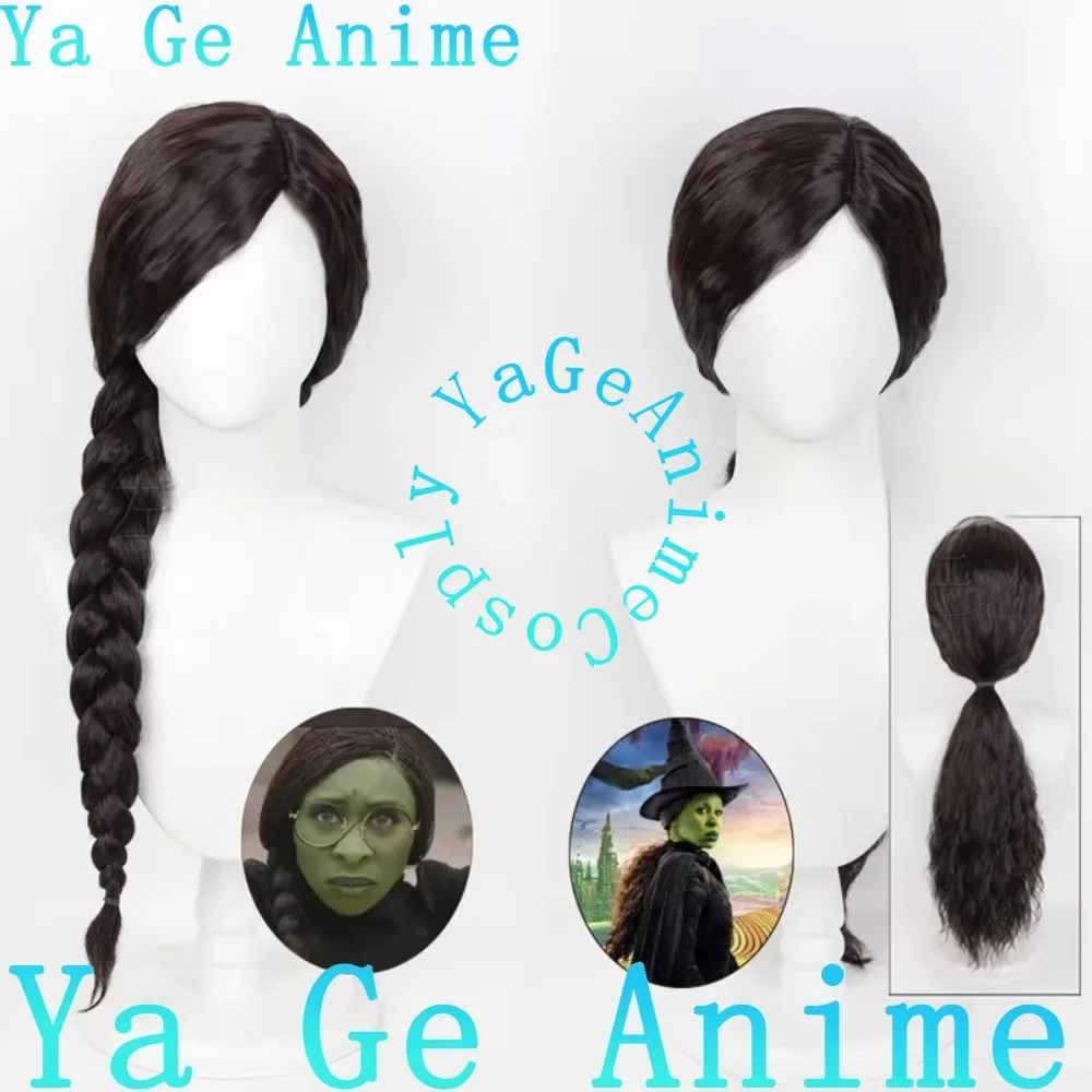 Cosplay Wig Side Part Scalp Top Long Black Synthetic Hair Green Witch Costume Gear
Cosplay Wig Side Part Scalp Top Long Black Synthetic Hair Green Witch Costume Gear