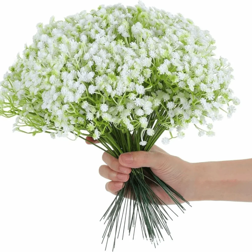 30Pcs Real Touch Artificial Baby Breath Flowers DIY Floral 29cm Length Fake Gypsophila Bouquet Realistic Decoration
30Pcs Real Touch Artificial Baby Breath Flowers DIY Floral 29cm Length Fake Gypsophila Bouquet Realistic Decoration