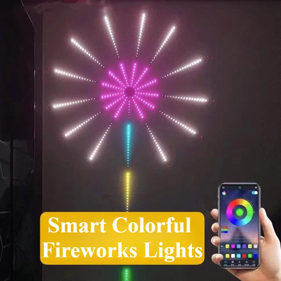 Fantasy Fireworks Lamp,APP Bluetooth Mobile Phone Control, Smart Digital Rotating LED Fireworks Lamp,Smart Christmas Decoration
Fantasy Fireworks Lamp,APP Bluetooth Mobile Phone Control, Smart Digital Rotating LED Fireworks Lamp,Smart Christmas Decoration
