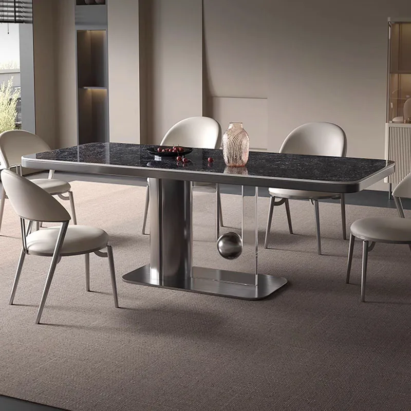 Design Coffee Dining Table Console Conference Mobile Neat Marble Desk Dining Table Hallway Juegos De Comedor Luxury Furniture
Design Coffee Dining Table Console Conference Mobile Neat Marble Desk Dining Table Hallway Juegos De Comedor Luxury Furniture