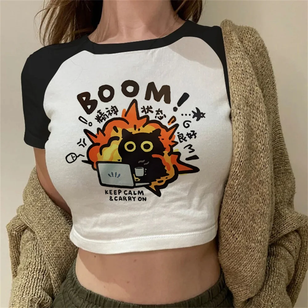 Укороченный топ Cat Y2k, babydoll, кокетка 2000-х годов, эстетичная облегающая одежда в стиле Харадзюку 2025, милая укороченная одежда для девочек Gyaru
Укороченный топ Cat Y2k, babydoll, кокетка 2000-х годов, эстетичная облегающая одежда в стиле Харадзюку 2025, милая укороченная одежда для девочек Gyaru