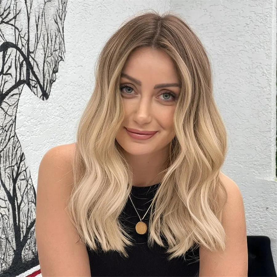 Blonde Synthetic Lace Front Wig,13x4 Body Wave Pre Plucked Glueless Wigs for Women Daily Use 26IN
Blonde Synthetic Lace Front Wig,13x4 Body Wave Pre Plucked Glueless Wigs for Women Daily Use 26IN