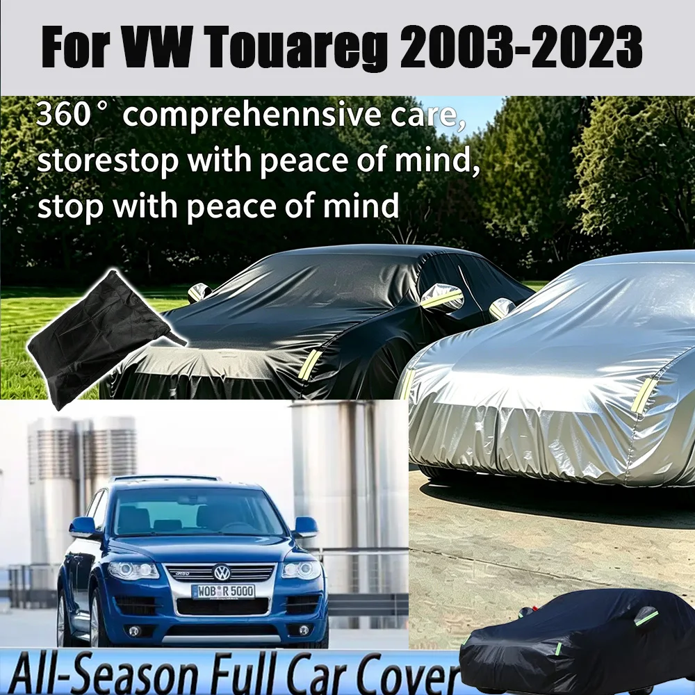 Outdoor Protection Full Car Cover Snow Cover Sunshade Waterproof Dustproof Exterior Car Accessories For VW Touareg 2003-2023
Outdoor Protection Full Car Cover Snow Cover Sunshade Waterproof Dustproof Exterior Car Accessories For VW Touareg 2003-2023