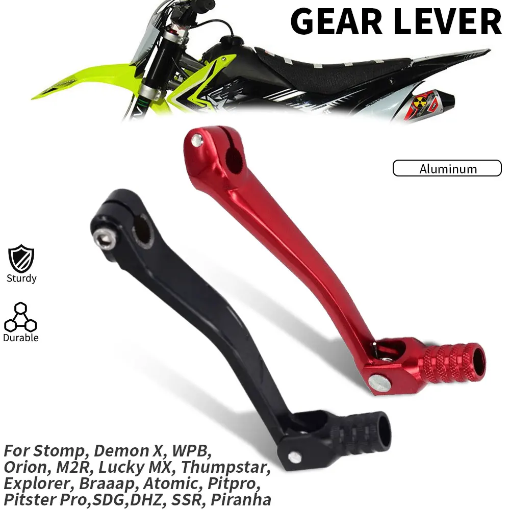 Motorcycle Gear Shifter Shift Pedal Lever For Kayo T2 T4 Apollo Bse Xmotos 110cc 125cc 140cc 160cc 250cc ATV Dirt Bike Pit Bike
Motorcycle Gear Shifter Shift Pedal Lever For Kayo T2 T4 Apollo Bse Xmotos 110cc 125cc 140cc 160cc 250cc ATV Dirt Bike Pit Bike