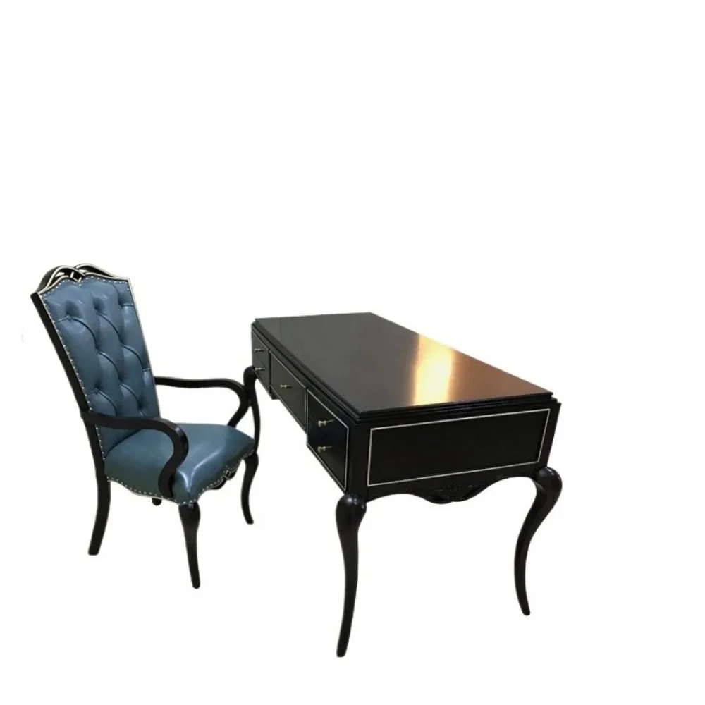 Study desk book chair combination, study leather desk chair
Study desk book chair combination, study leather desk chair