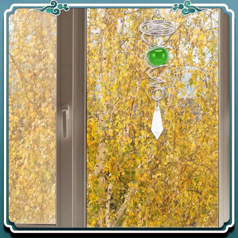 Spiral Wind, 2Pcs Gazing Ball Spiral Tail Wind Stabilizer Stainless Steel Spiral Winds For Outside, Green Durable
Spiral Wind, 2Pcs Gazing Ball Spiral Tail Wind Stabilizer Stainless Steel Spiral Winds For Outside, Green Durable