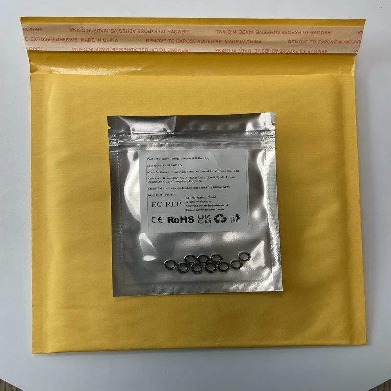 10pcs SMR74W1.6 4X7X1.6 mm Dental Handpiece bearing 4*7*1.6 mm 440C stainless steel bearings MR74 4x7x1.6 50000rpm no heating
10pcs SMR74W1.6 4X7X1.6 mm Dental Handpiece bearing 4*7*1.6 mm 440C stainless steel bearings MR74 4x7x1.6 50000rpm no heating