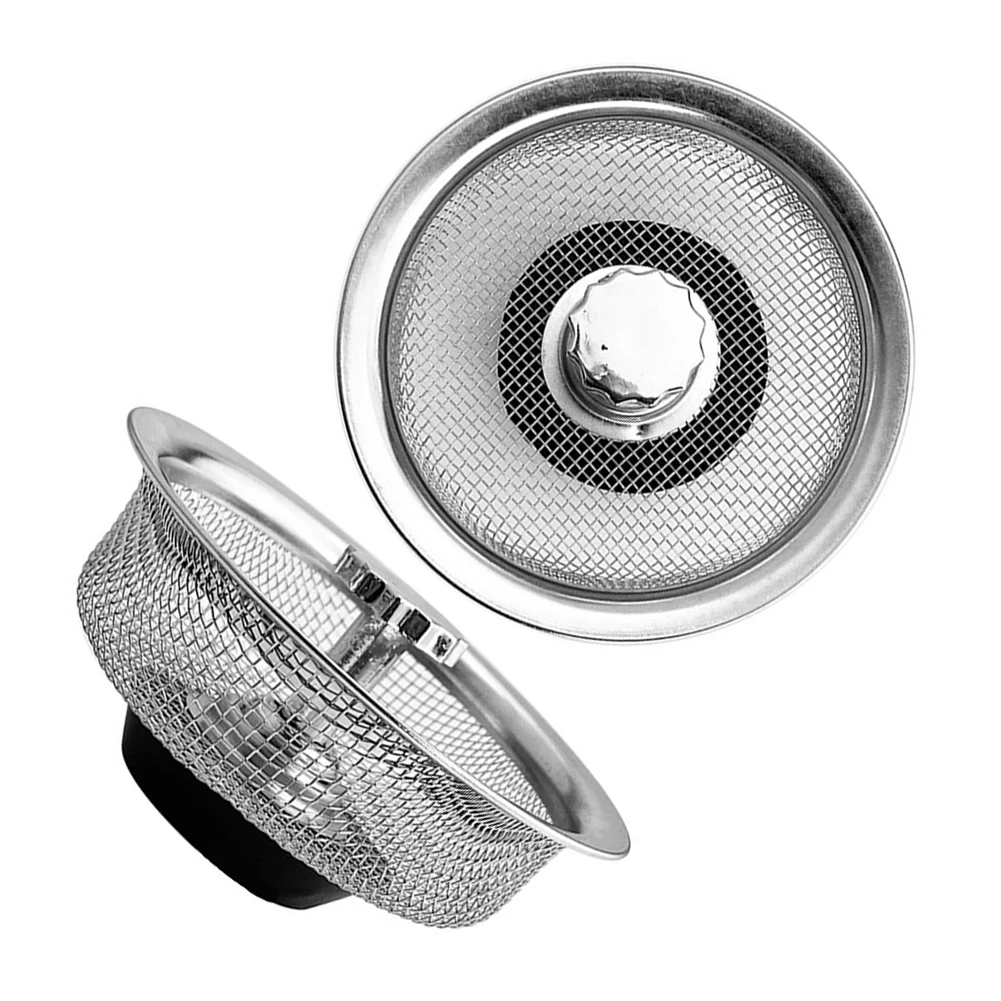 Drain Strainer for Kitchen Stainless Steel with Handle and Stopper 8.3 cm x 4.4 cm x 3.5 cm Fits Standard Sinks
Drain Strainer for Kitchen Stainless Steel with Handle and Stopper 8.3 cm x 4.4 cm x 3.5 cm Fits Standard Sinks