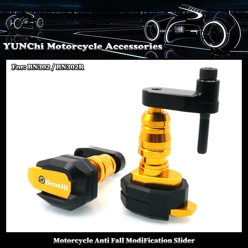 Motorcycle Falling Protection Frame Slider Fairing Guard Crash Pad Protector For Benelli BN302 / BN302R
Motorcycle Falling Protection Frame Slider Fairing Guard Crash Pad Protector For Benelli BN302 / BN302R