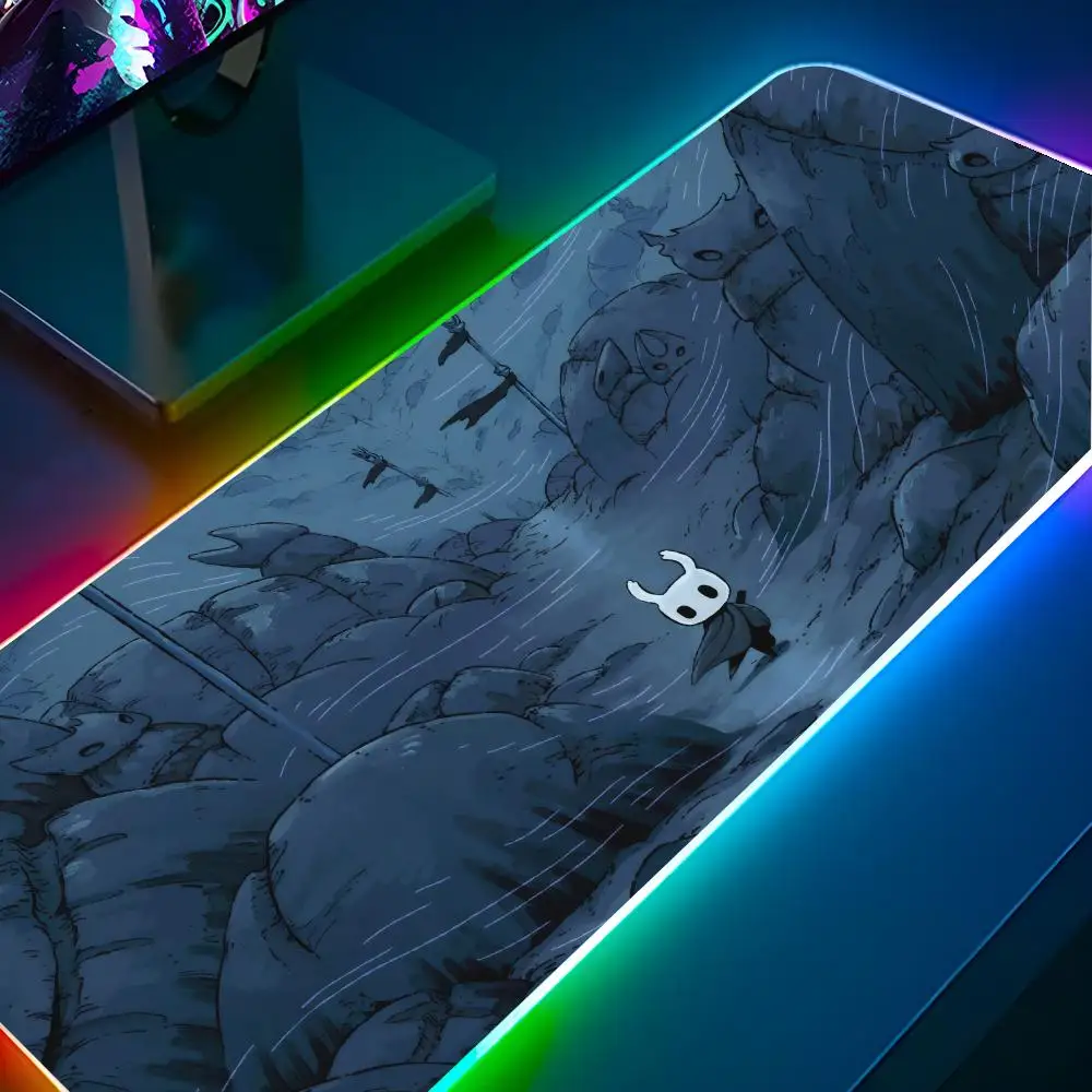 Hollow Knight Mouse Pad RGB Pc Gamer Keyboard LED Glowing mause pad Mats Rubber Cute Cartoon Gaming Computer csgo lol pubg
Hollow Knight Mouse Pad RGB Pc Gamer Keyboard LED Glowing mause pad Mats Rubber Cute Cartoon Gaming Computer csgo lol pubg