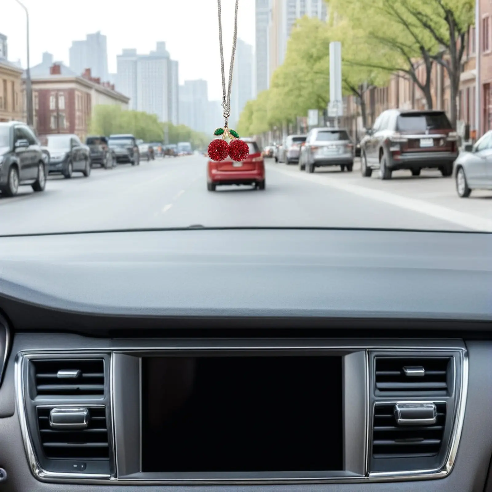 2Pcs Rhinestone Cherry Car Mirror Hanging Ornament Festive Red Automotive Pendant Rear View Mirror Decor Car Interior Charm
2Pcs Rhinestone Cherry Car Mirror Hanging Ornament Festive Red Automotive Pendant Rear View Mirror Decor Car Interior Charm